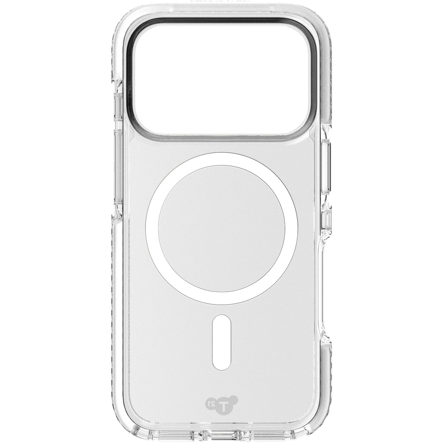 Tech21 AppleiPhone 17 Pro Evocrystal W/Magsafe Clear/Metalic Silver