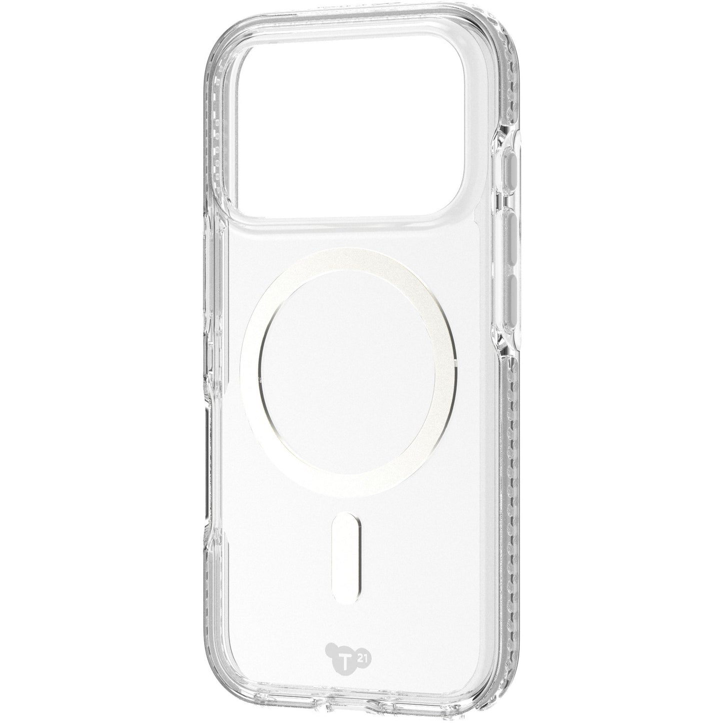 Tech21 AppleiPhone 17 Pro Evocrystal W/Magsafe Clear/Metalic Silver