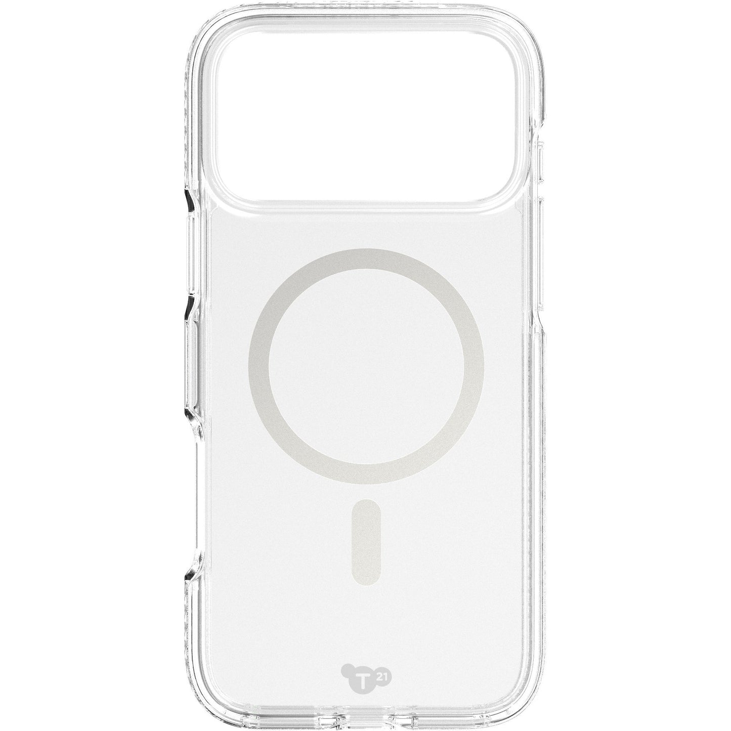 Tech21 AppleiPhone 17 Pro Max Evocrystal W/Magsafe Clear/Metalic Silver