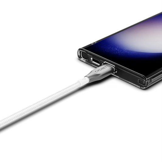 كابل سيجنت آرمرد USB-C إلى USB-A (USB 2.0)، أبيض، 1 متر