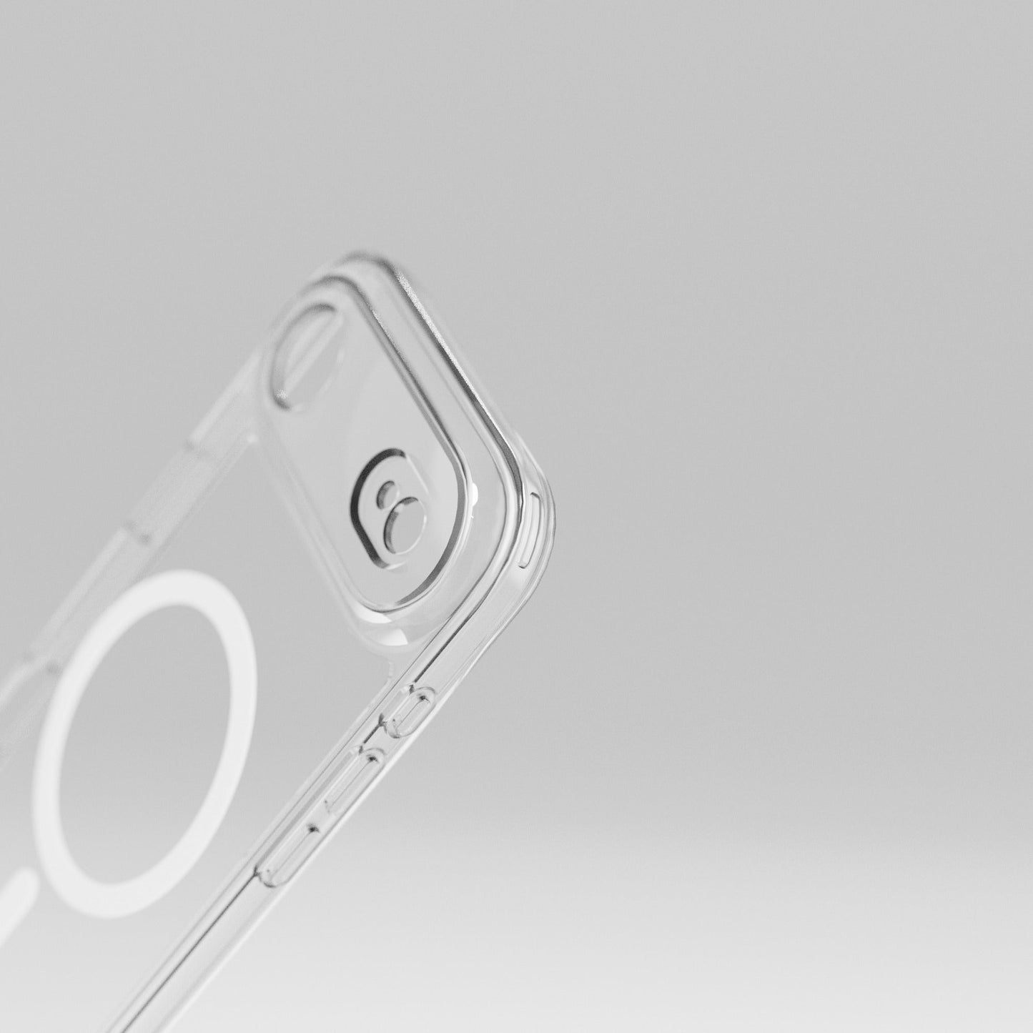Aeromag Clear Magnetic Case For iPhone Air