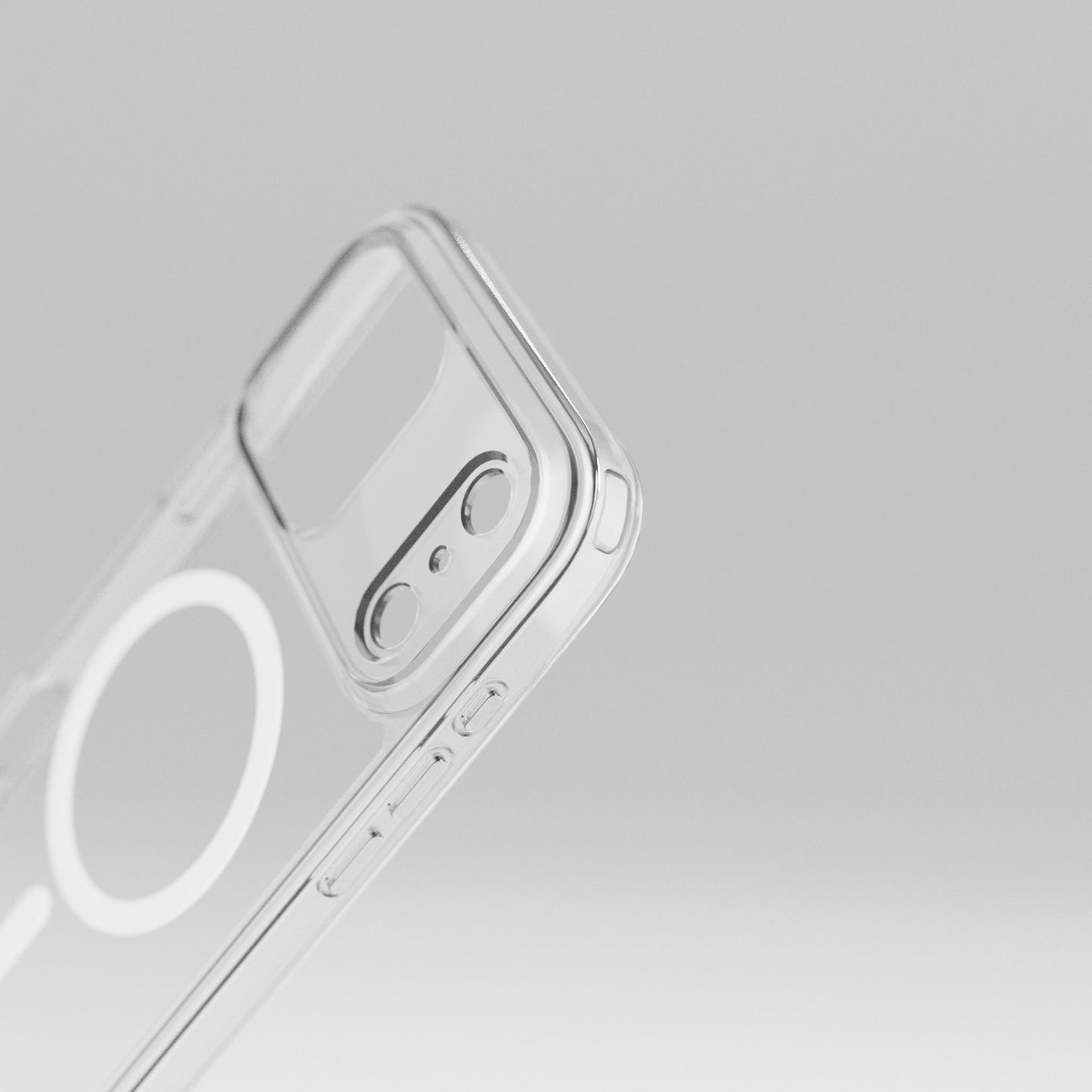 Aeromag Clear Magnetic Case For iPhone 17 Pro Max