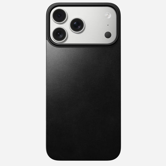 Nomad Horween Magsafe Leather Back For iPhone 17 Pro Max, Black