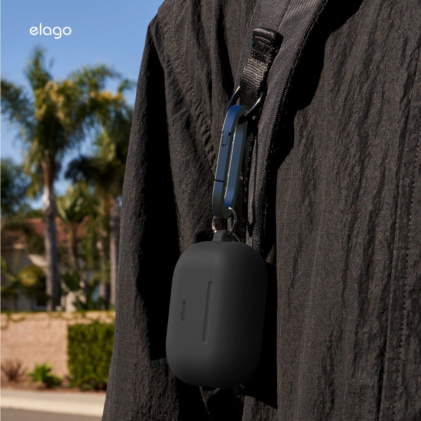 Elago AirPods Pro 3 Silicone Hang Case - Black