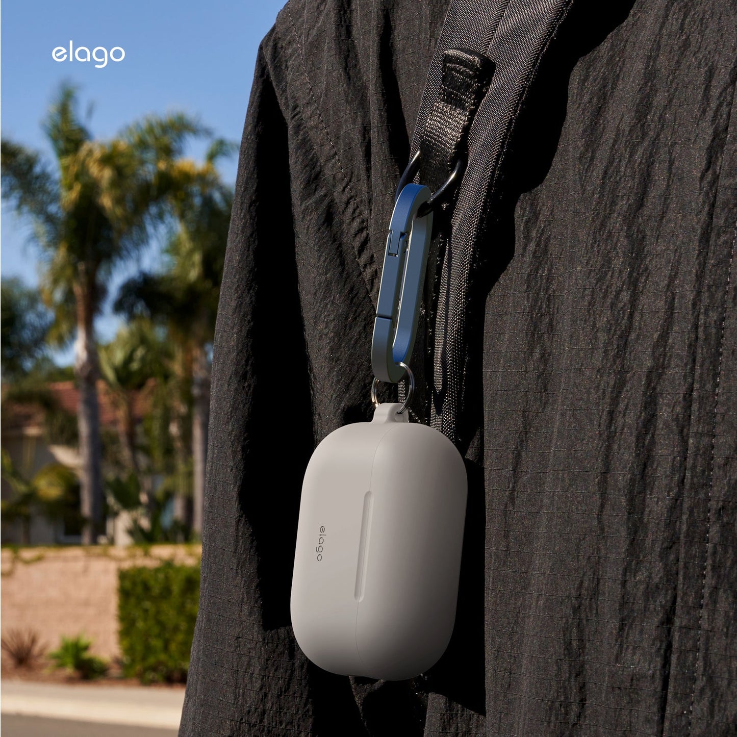 Elago AirPods Pro 3 Silicone Hang Case - Stone