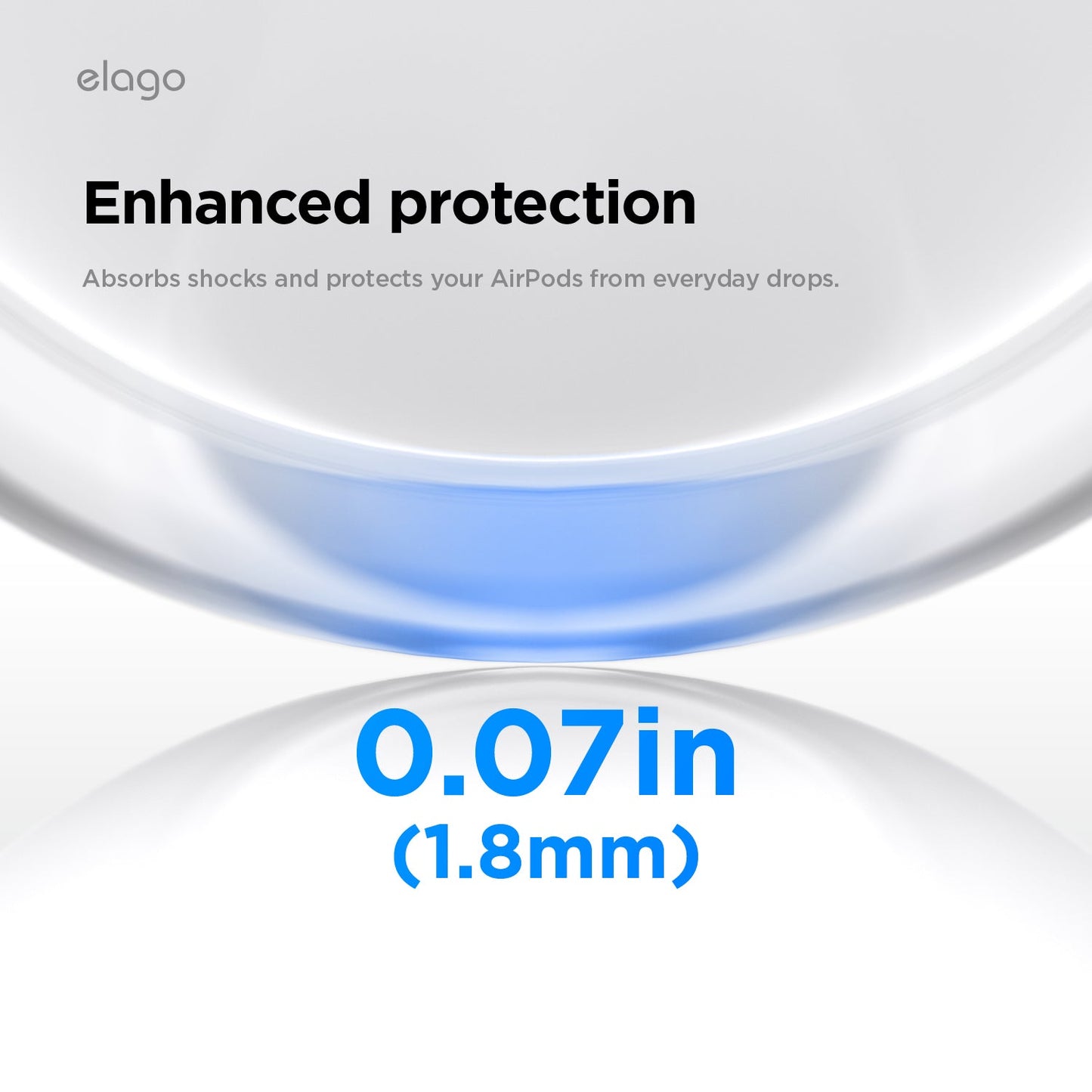 Elago AirPods Pro 3 Clear Hang Case - Transparent