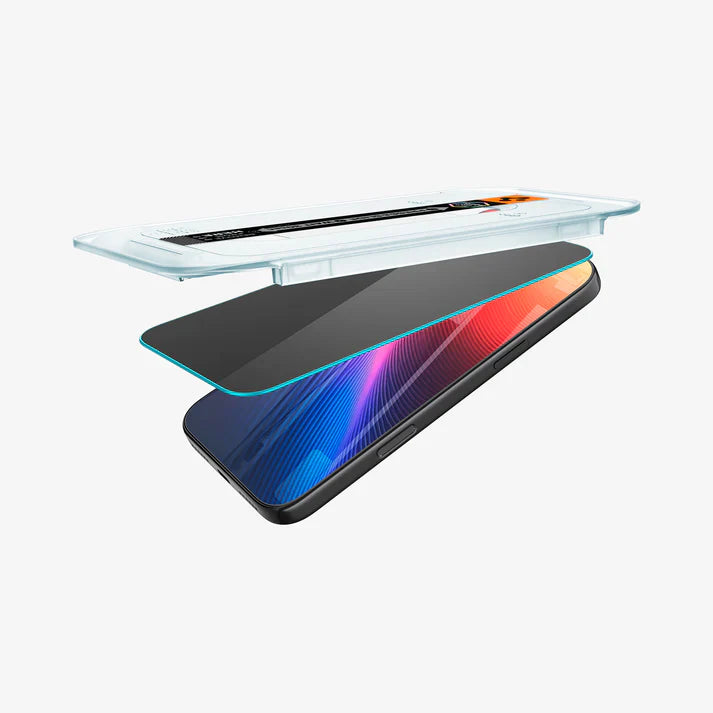 Spigen iPhone 17 Pro/ 17/ 16 Pro Glas.tR EZ Fit Pro HD (Privacy)