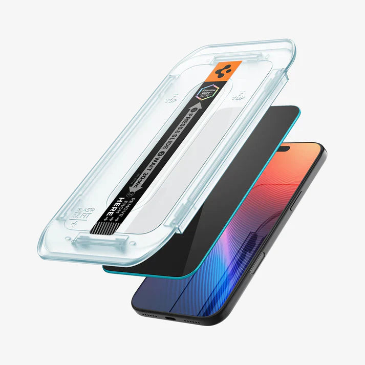 Spigen iPhone 17 Pro/ 17/ 16 Pro Glas.tR EZ Fit Pro HD (Privacy)
