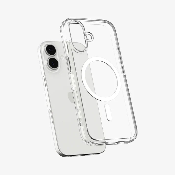 Spigen iPhone 17 Ultra Hybrid MagFit Clear White