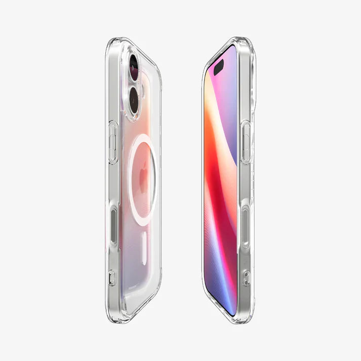Spigen iPhone 17 Ultra Hybrid MagFit Clear White