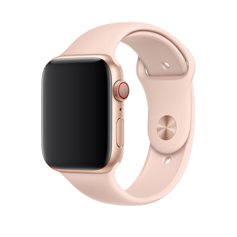 Apple Watch Sport Band 44mm S/M M/L Pink Sand – Aleph ألف