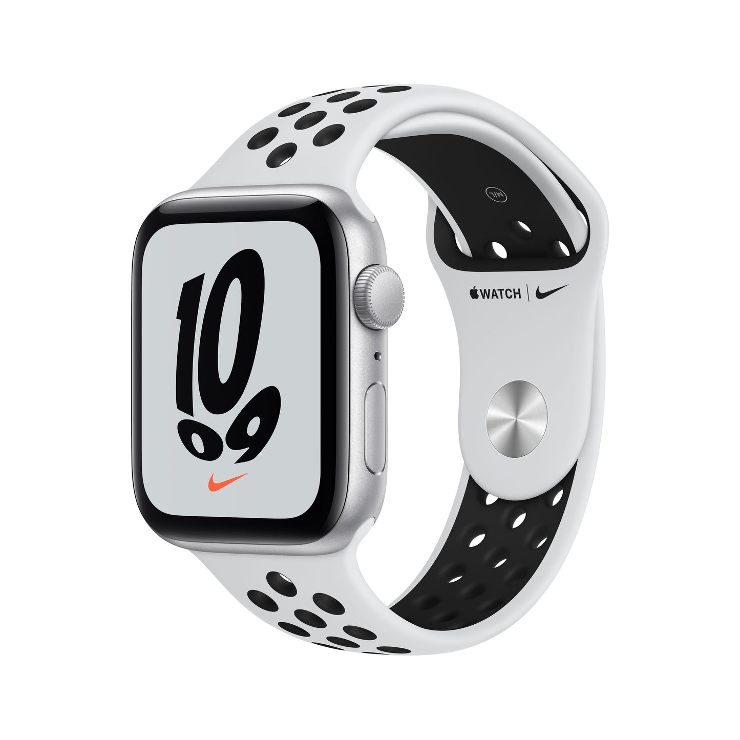 Apple Watch Nike SE 40mm Silver Aluminium Case with Pure Platinum/Black Nike Sport Band