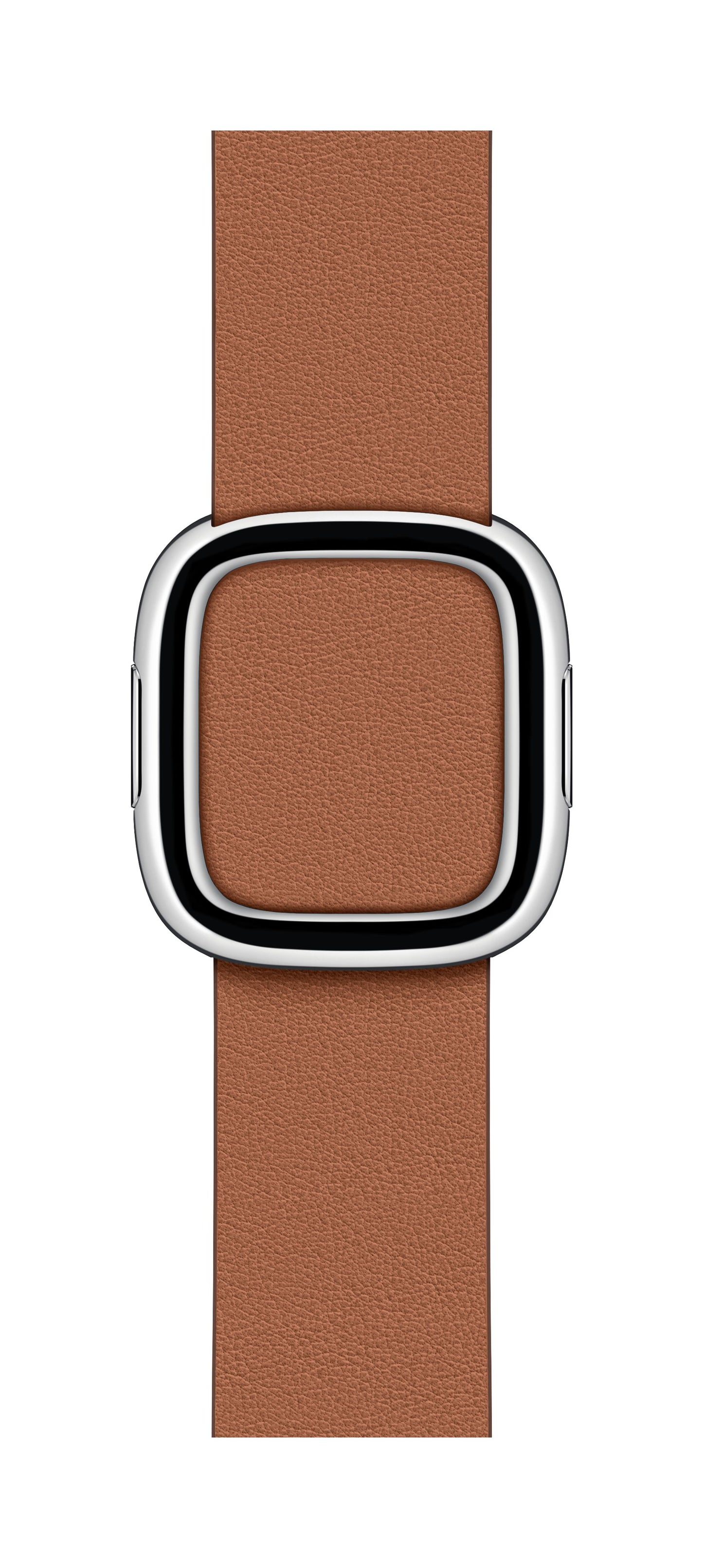 40mm Saddle Brown Modern Buckle Large – Aleph ألف - Main Image