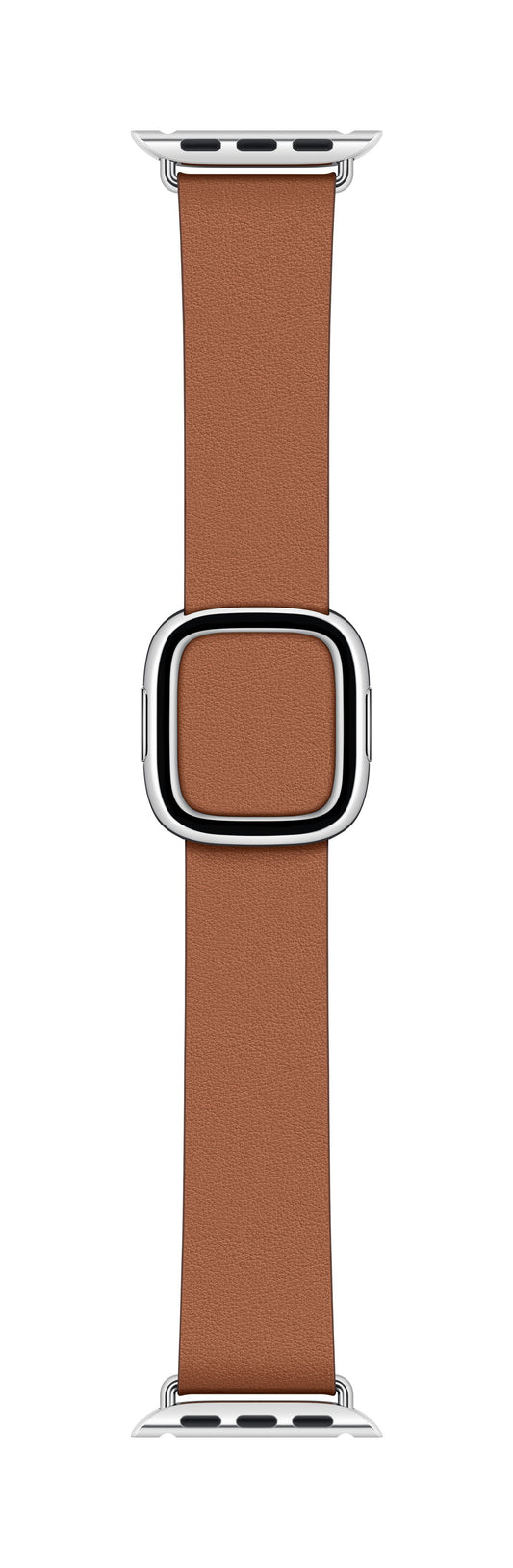 40mm Saddle Brown Modern Buckle - Small