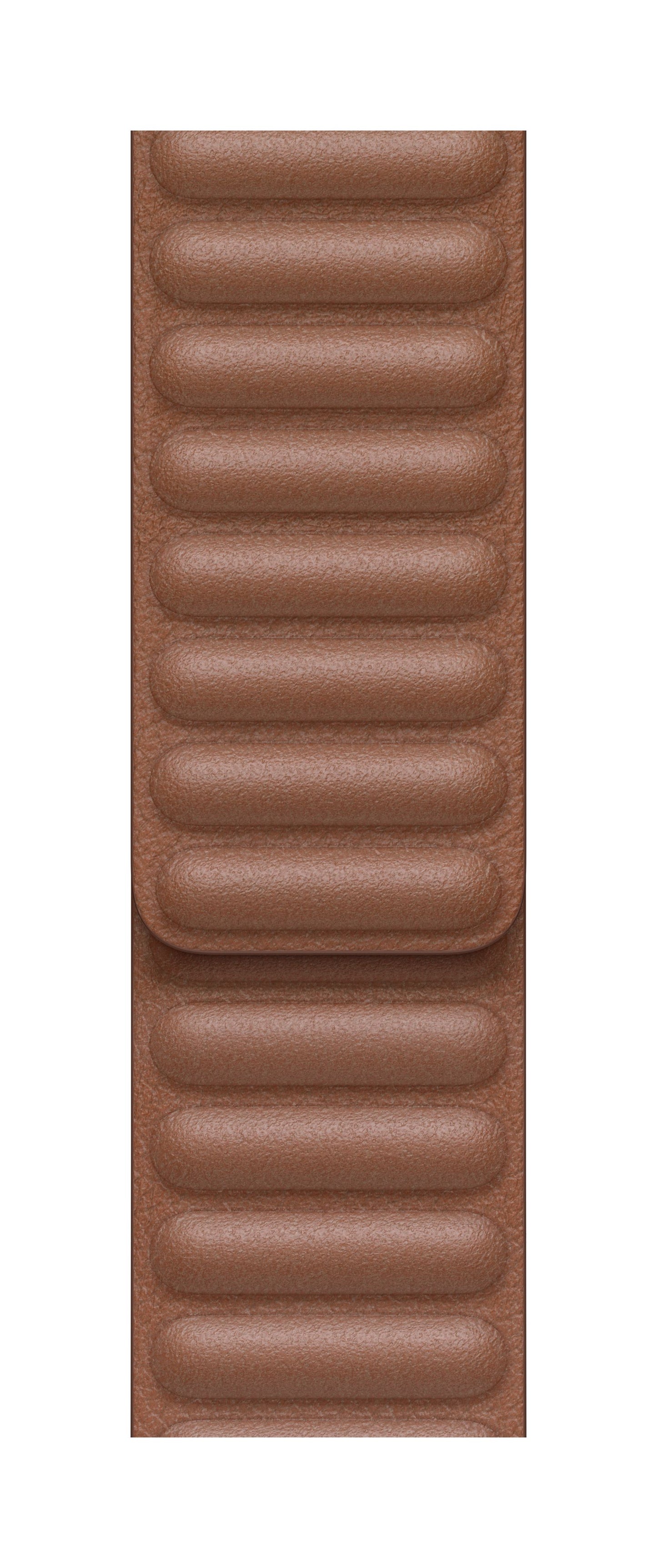 44mm Saddle Brown Leather Link - Large