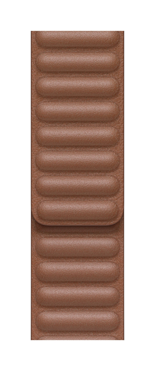 44mm Saddle Brown Leather Link - Large