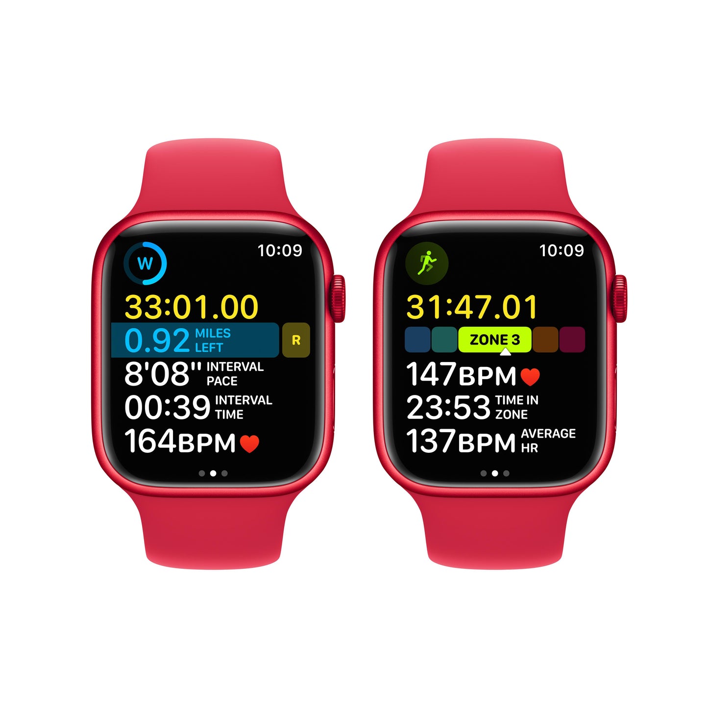 Apple Watch Series 8 GPS + Cellular 45mm (PRODUCT)RED Aluminum Case with (PRODUCT)RED Sport Band - Regular