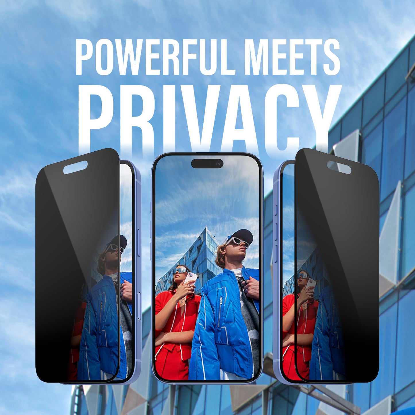 حماية شاشة بانزر جلاس للخصوصية لهاتف آبل آيفون 16 برو 6.3" 2024 | فلتر للخصوصية، زجاج مقوى من الحافة إلى الحافة، حماية من السقوط والخدوش، مضاد للبصمات، سهل التركيب، متوافق مع الأغطية





