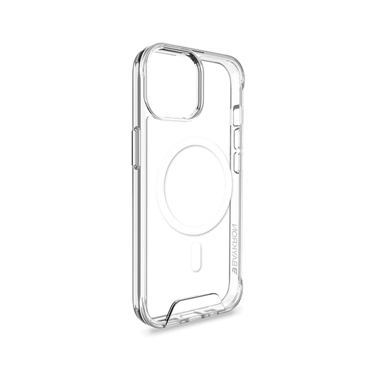 Baykron Slim Bumper Protection & Finger print resistant Clear Magsafe for iPhone 15 Pro Max