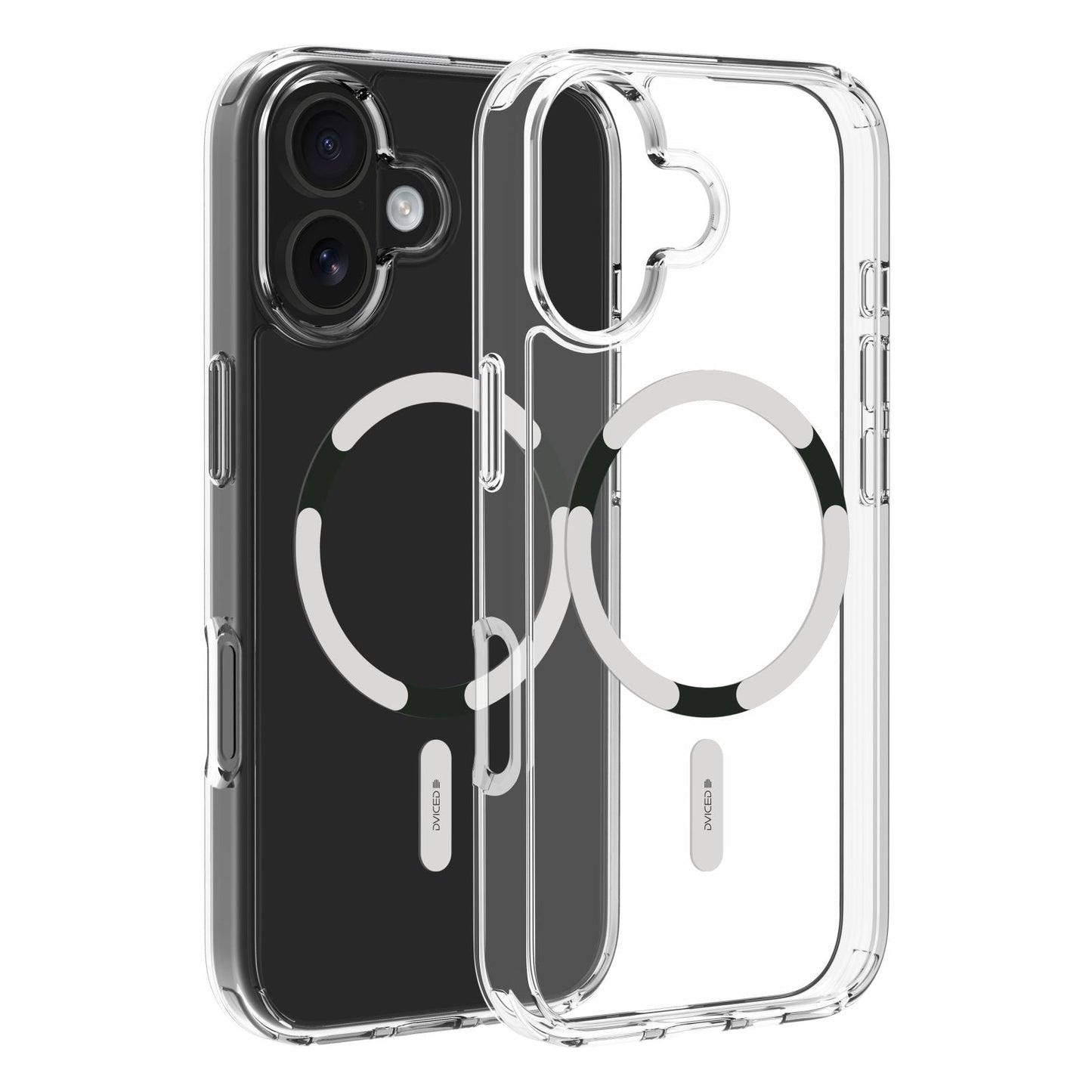 Dviced MagSafe iPhone 17 clear Case - White