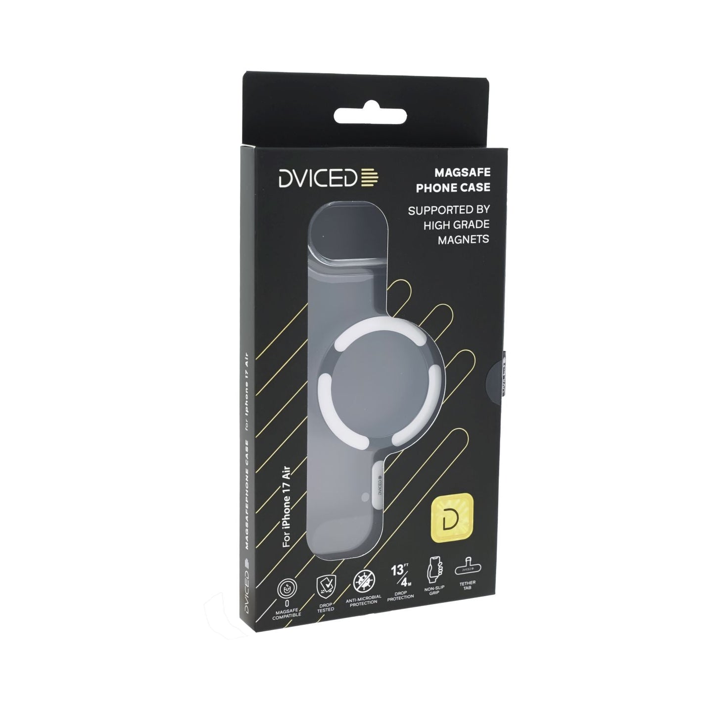 Dviced MagSafe iPhone 17 Air clear Case - White