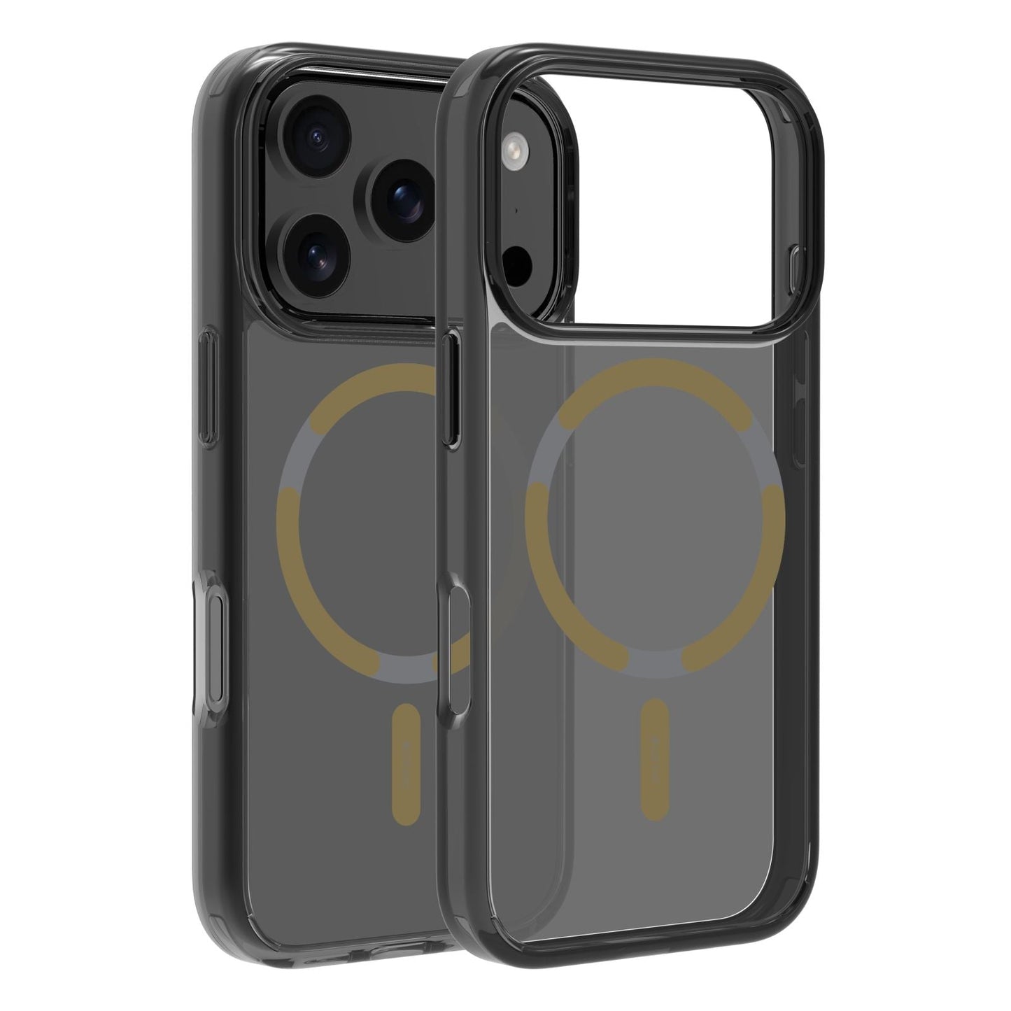 Dviced MagSafe iPhone 17 Pro smoke Case - Gold