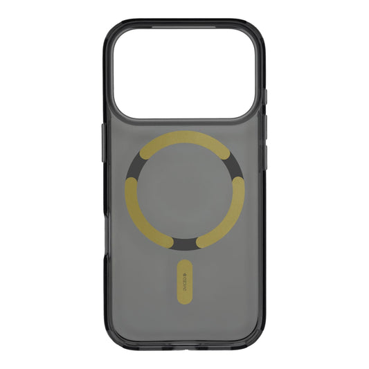 Dviced MagSafe iPhone 17 Pro Max smoke Case - Gold