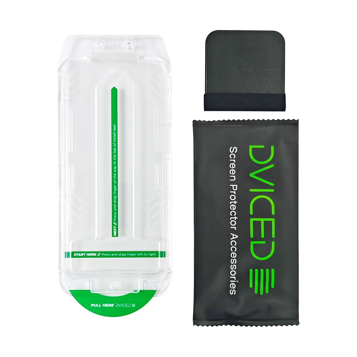 Dviced AntiHeat Tempered glass screen protector for iPhone 17 Pro with dust-free applicator