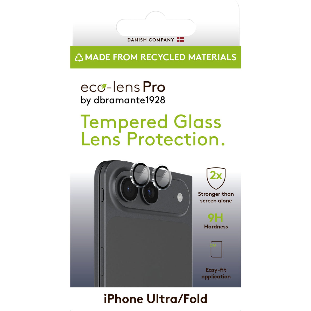Dbramante eco-lens Pro for iPhone Duo - Clear