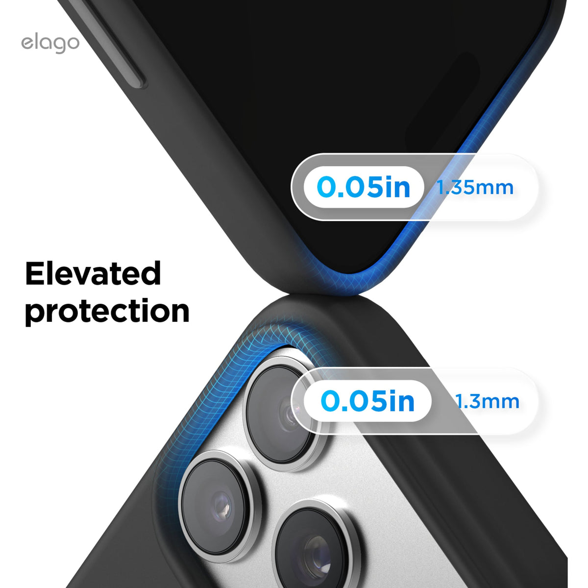 Elago Silicone Case with MagSafe for iPhone 17 Pro Max - Black