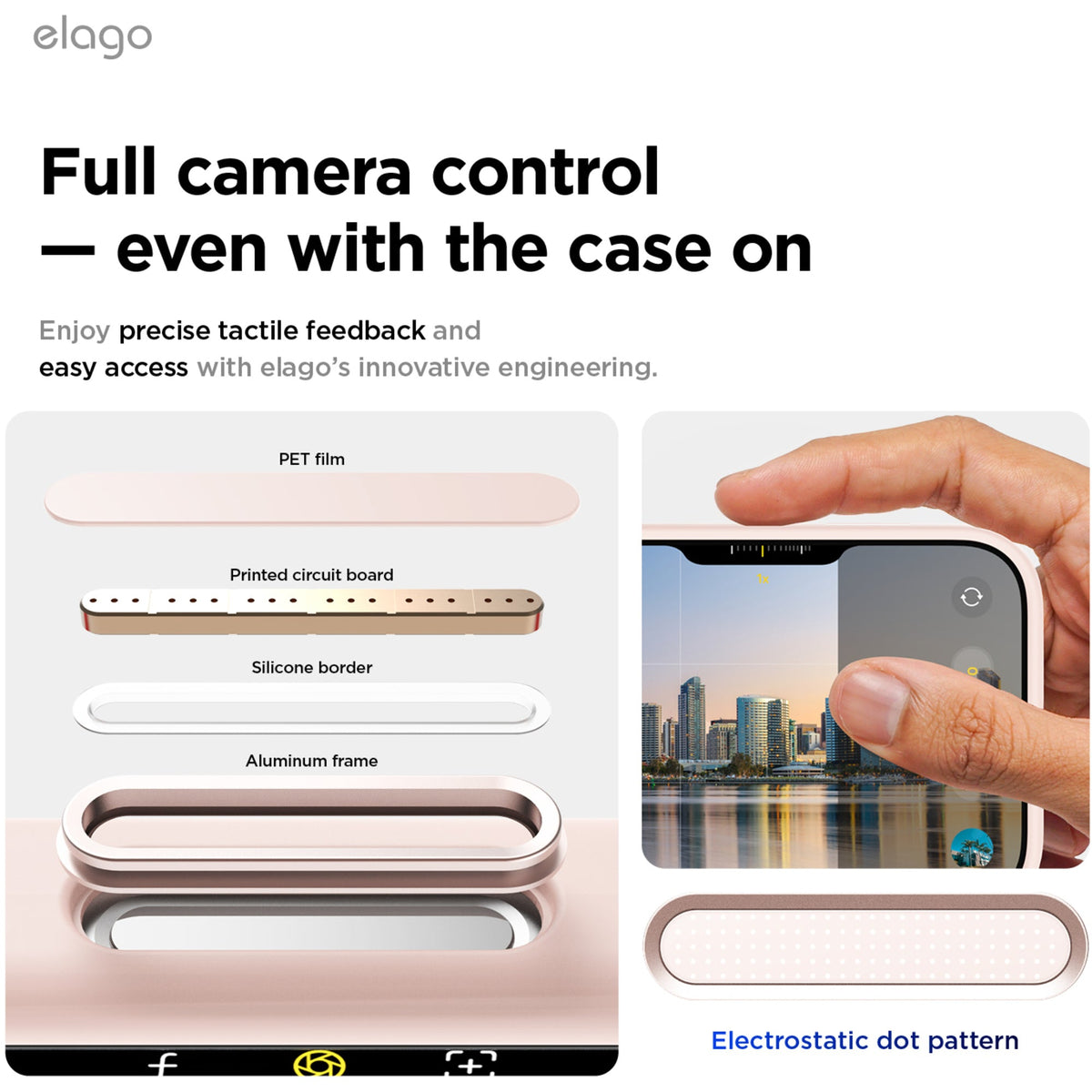 Elago Silicone Case with MagSafe for iPhone 17 Pro Max - Light Pink