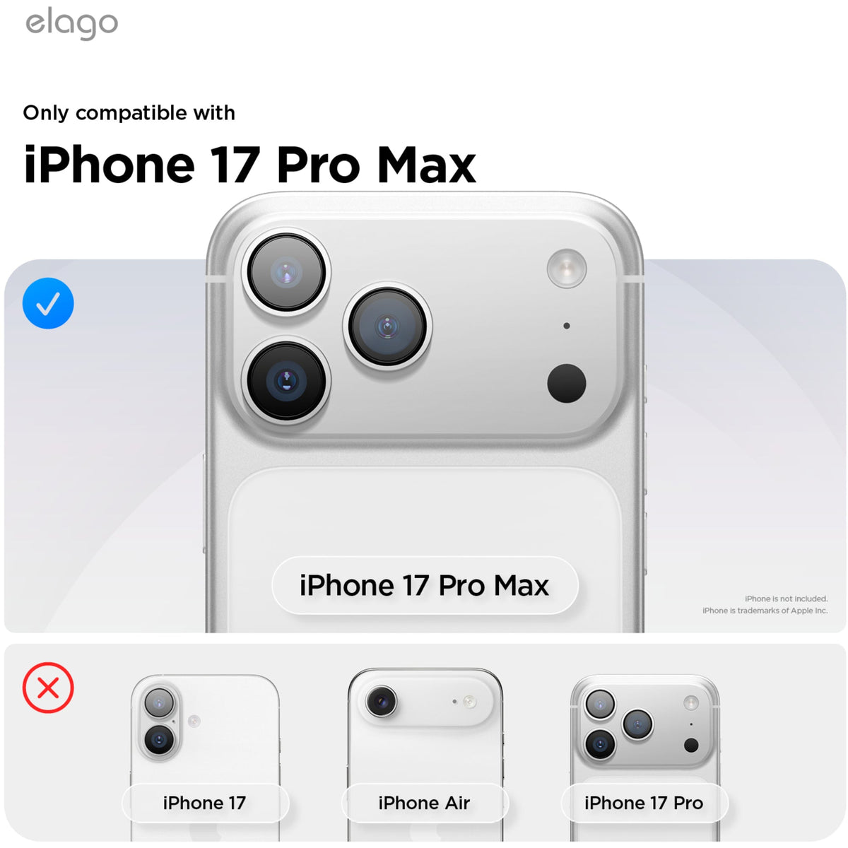 Elago Urban Clear Case with MagSafe for iPhone 17 Pro Max / iPhone 18 Pro Max - Clear
