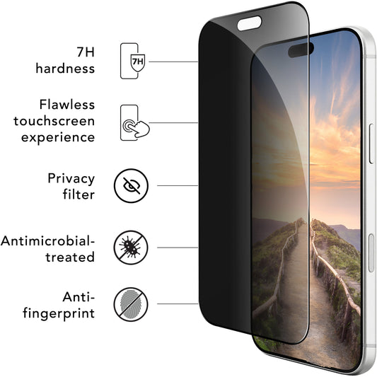 Dbramante eco-shield for iPhone 18 Pro - Privacy