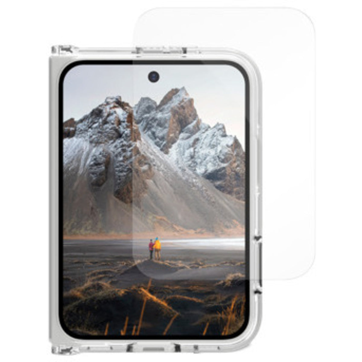 Dbramante eco-shield for iPhone Duo Front - Black