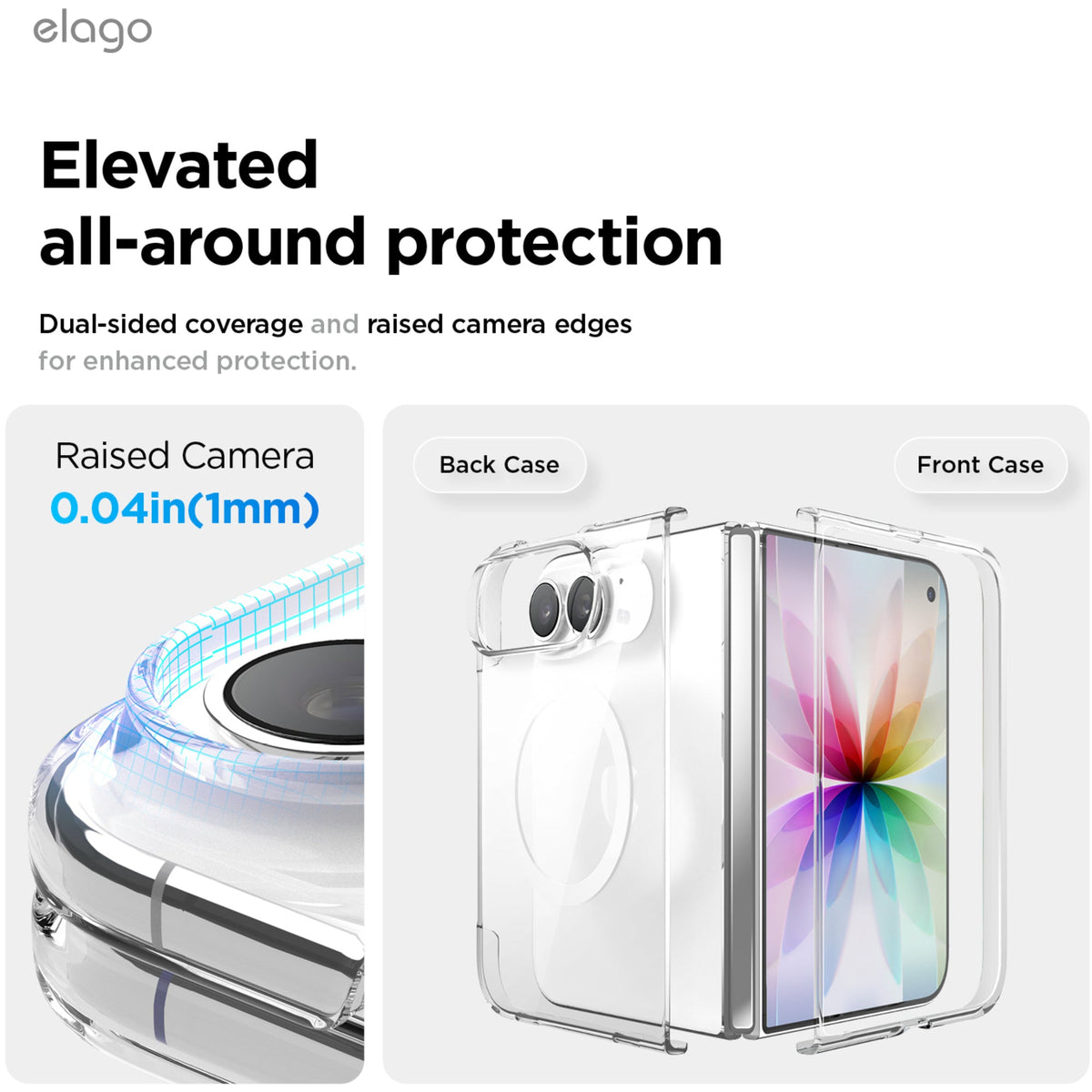 Elago Hybrid Clear Case with MagSafe for iPhone Duo - Clear