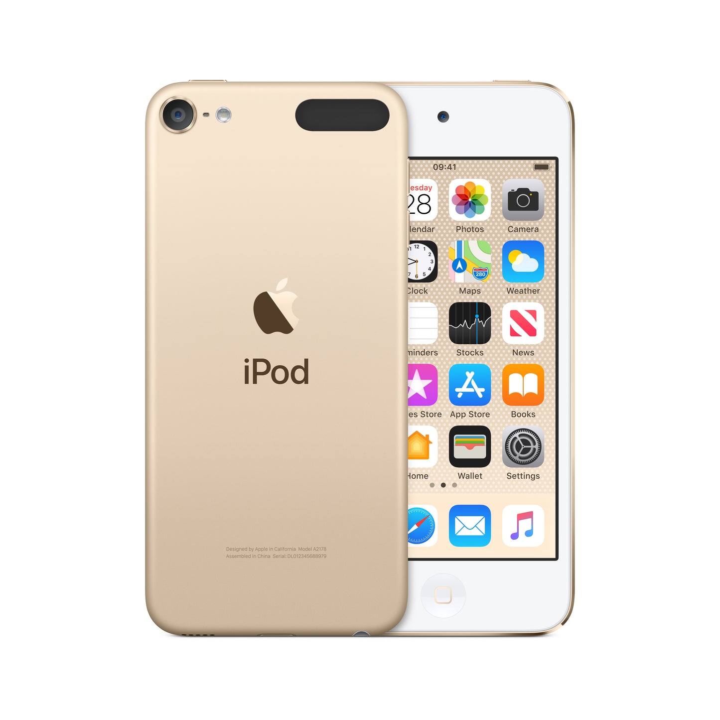 iPod touch ذهبي