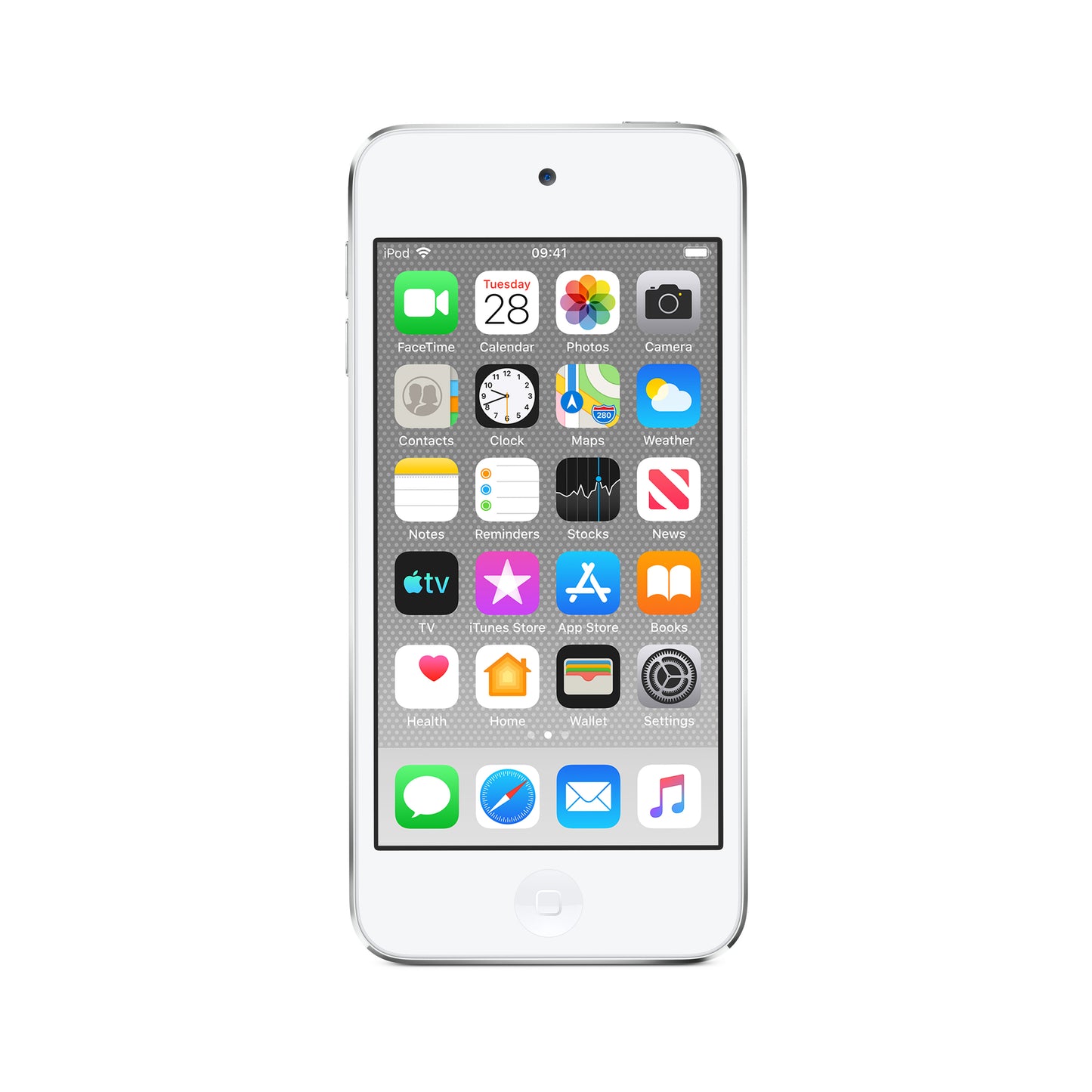 iPod touch فضي