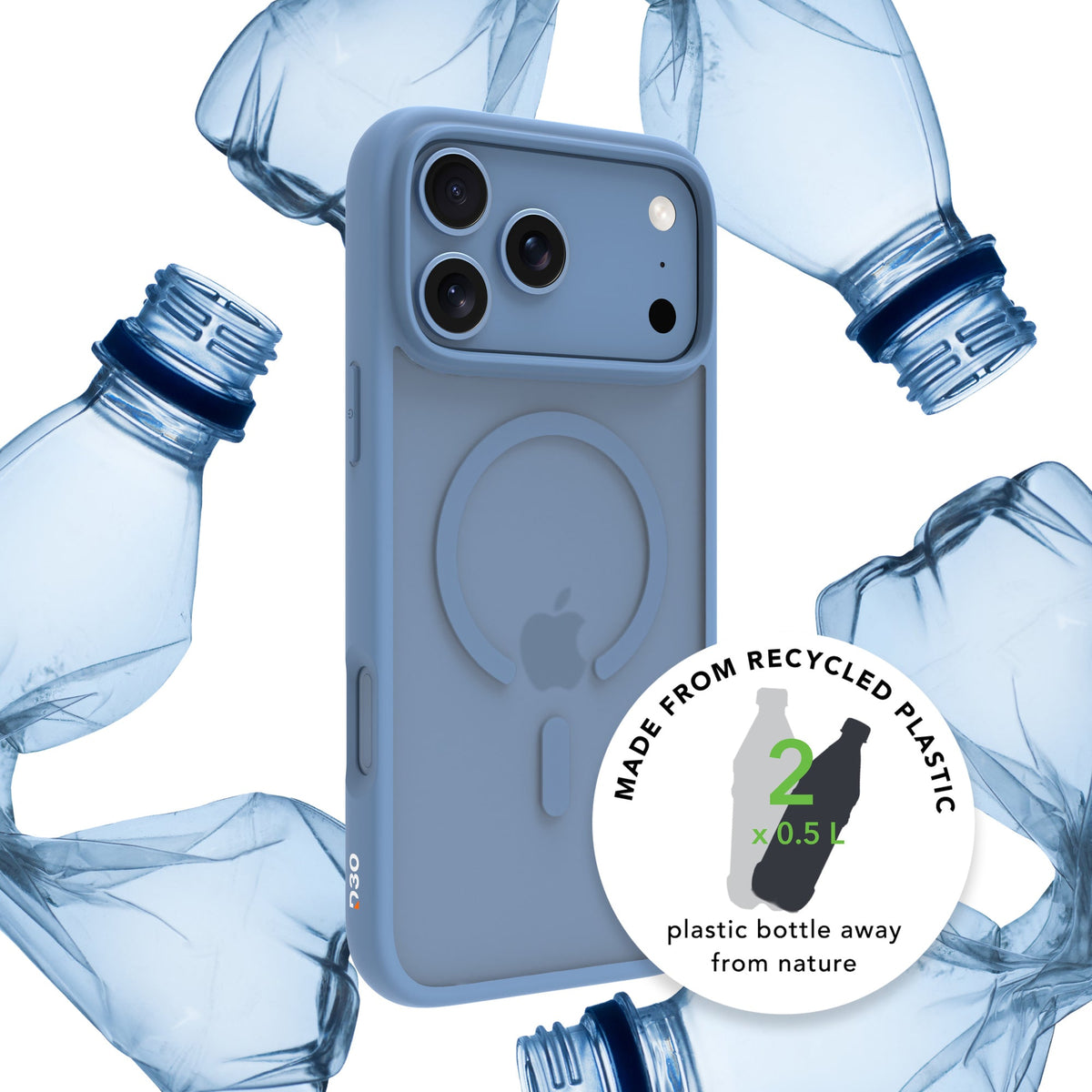 Dbramante Grenen Ultra D3O Case with MagSafe for iPhone 18 Pro / iPhone 17 Pro - Blue