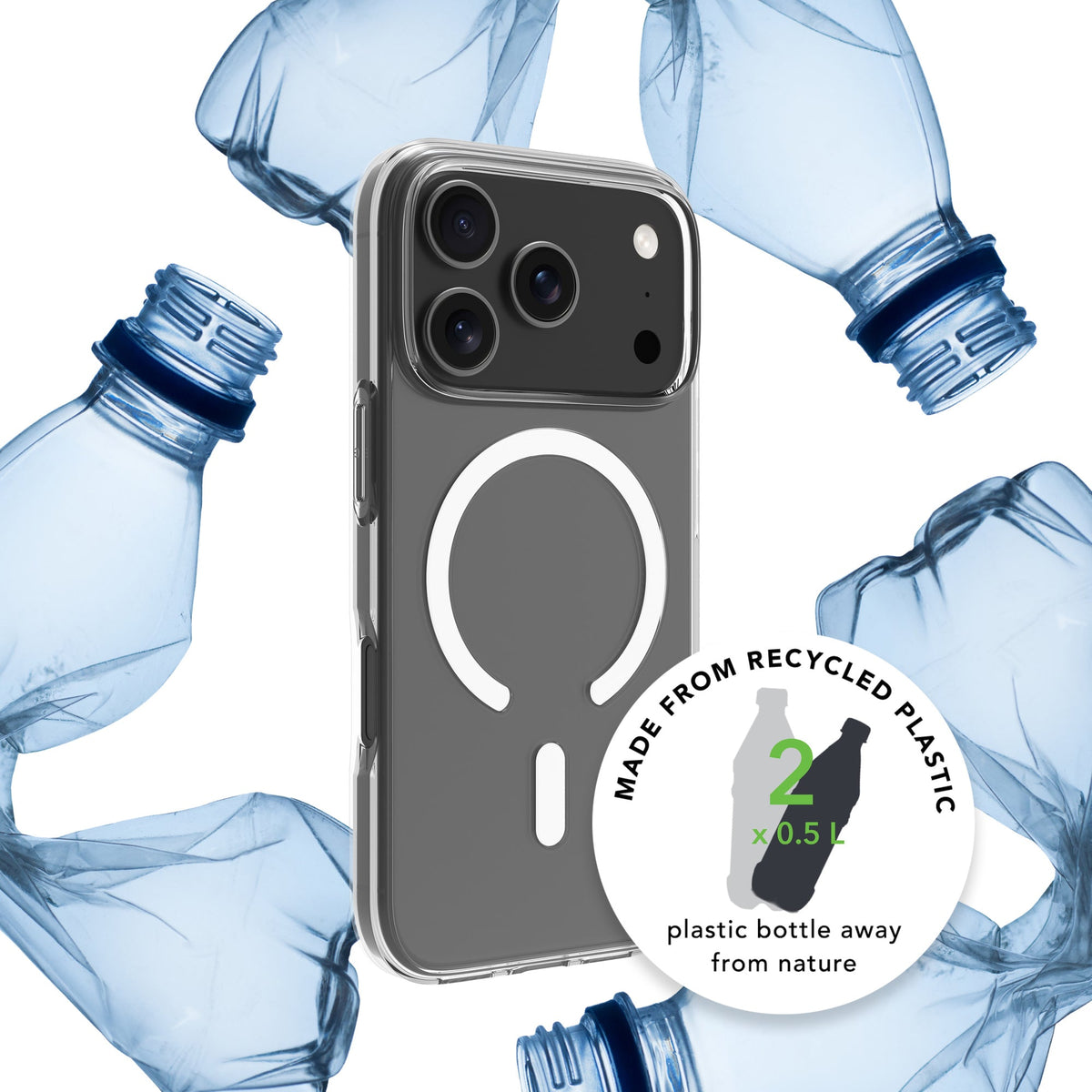 Dbramante Greenland Pro Case with MagSafe for iPhone 17 Pro - Clear