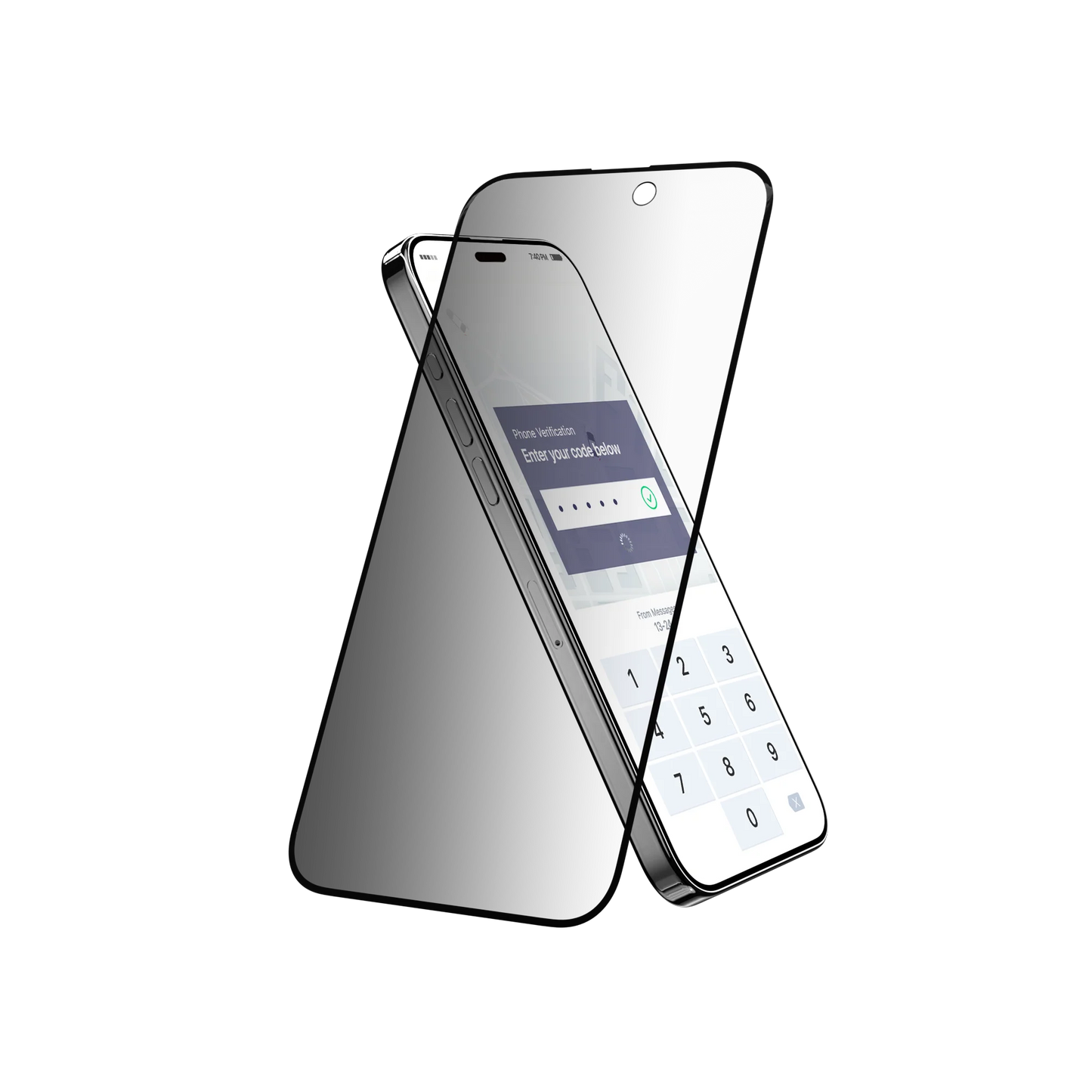 Glass Privacy For 2023 iPhone 15 6.7 Pro Max - Privacy