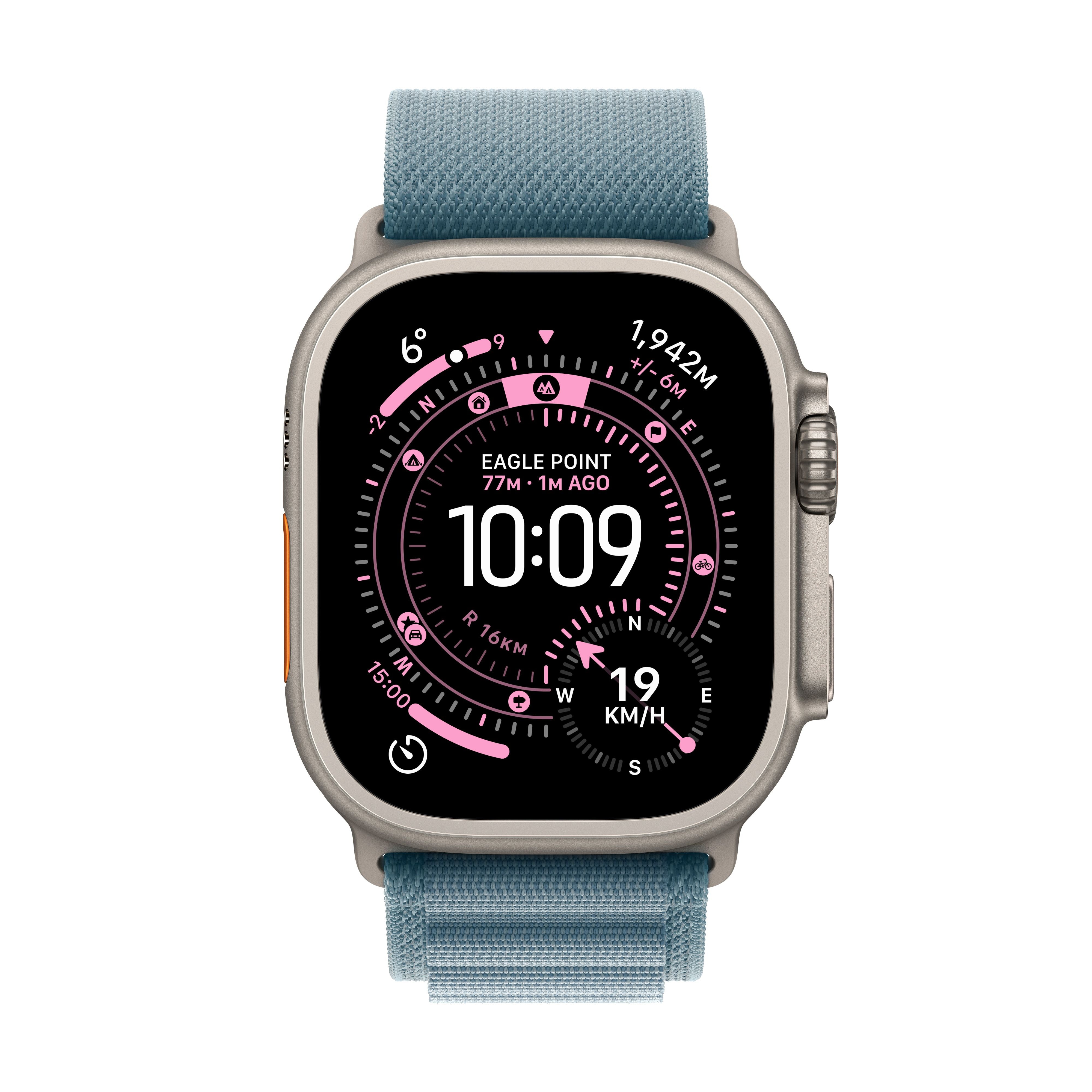 Apple Watch Ultra 3 GPS + Cellular 49mm Natural Titanium Case with