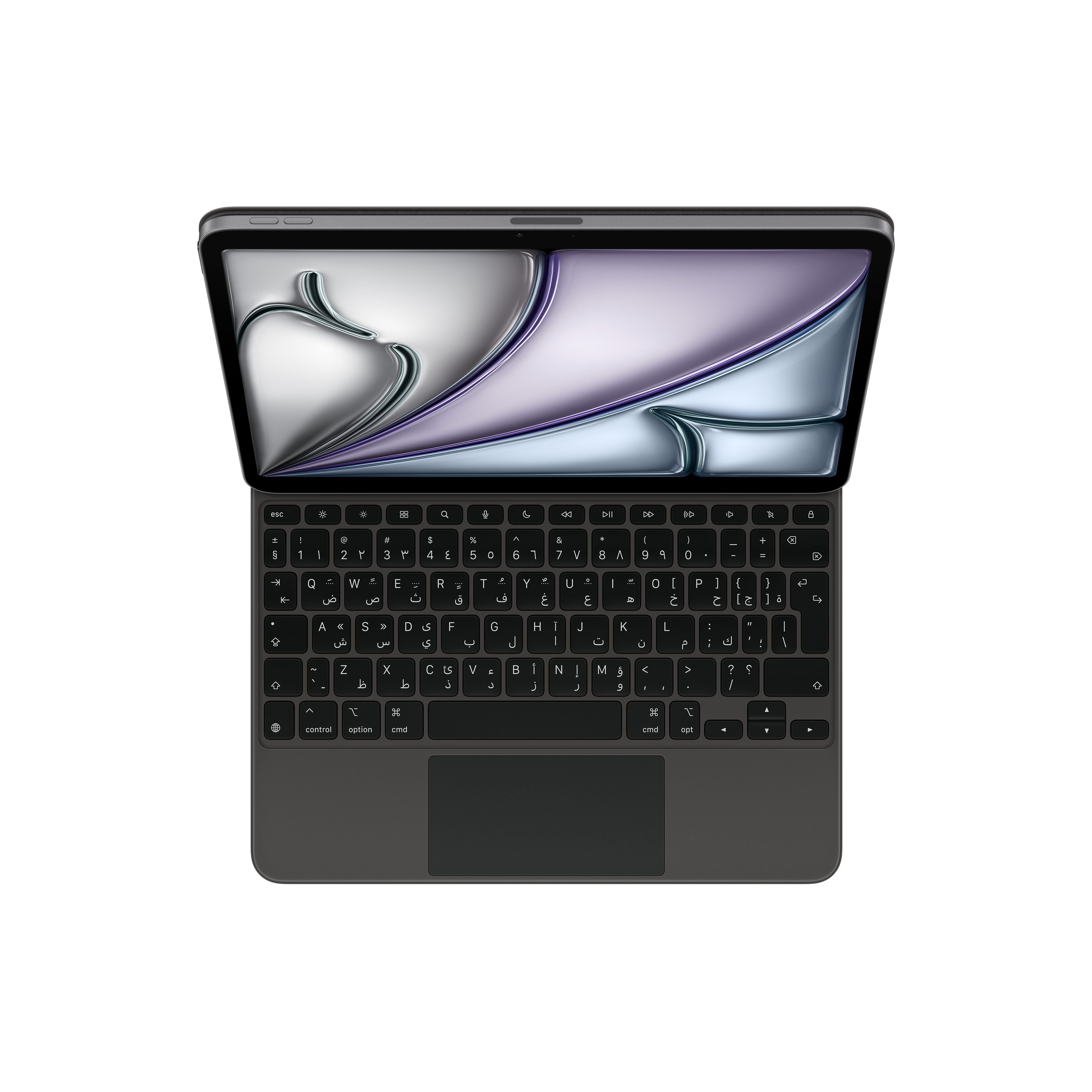 Magic Keyboard for iPad Air 11-inch (M3) - Arabic - Black – Aleph ألف