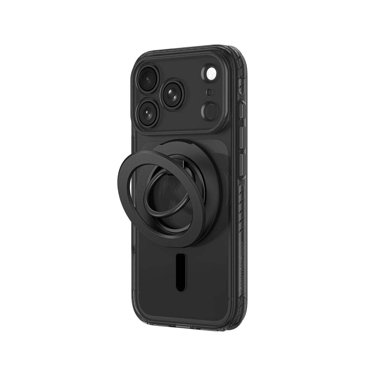 Amazingthing Titan Pro Lens Ring Set iPhone 18 Pro Black