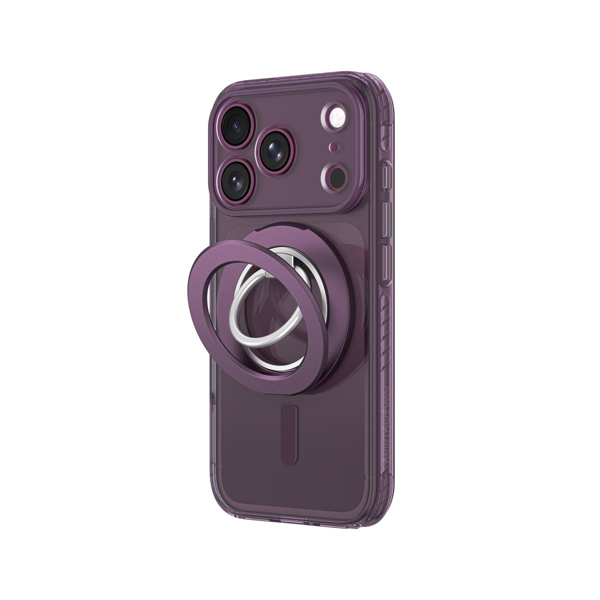 Amazingthing Titan Pro Lens Ring Set iPhone 18 Pro Purple