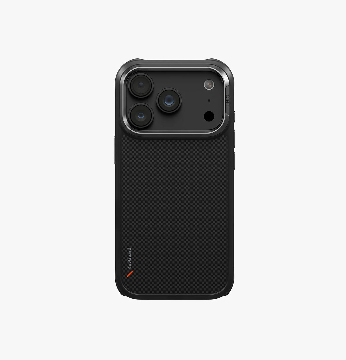 UNIQ Hybrid MagClick Charging Keva Case for iPhone 18 Pro 6.3-inch - Carbon Black