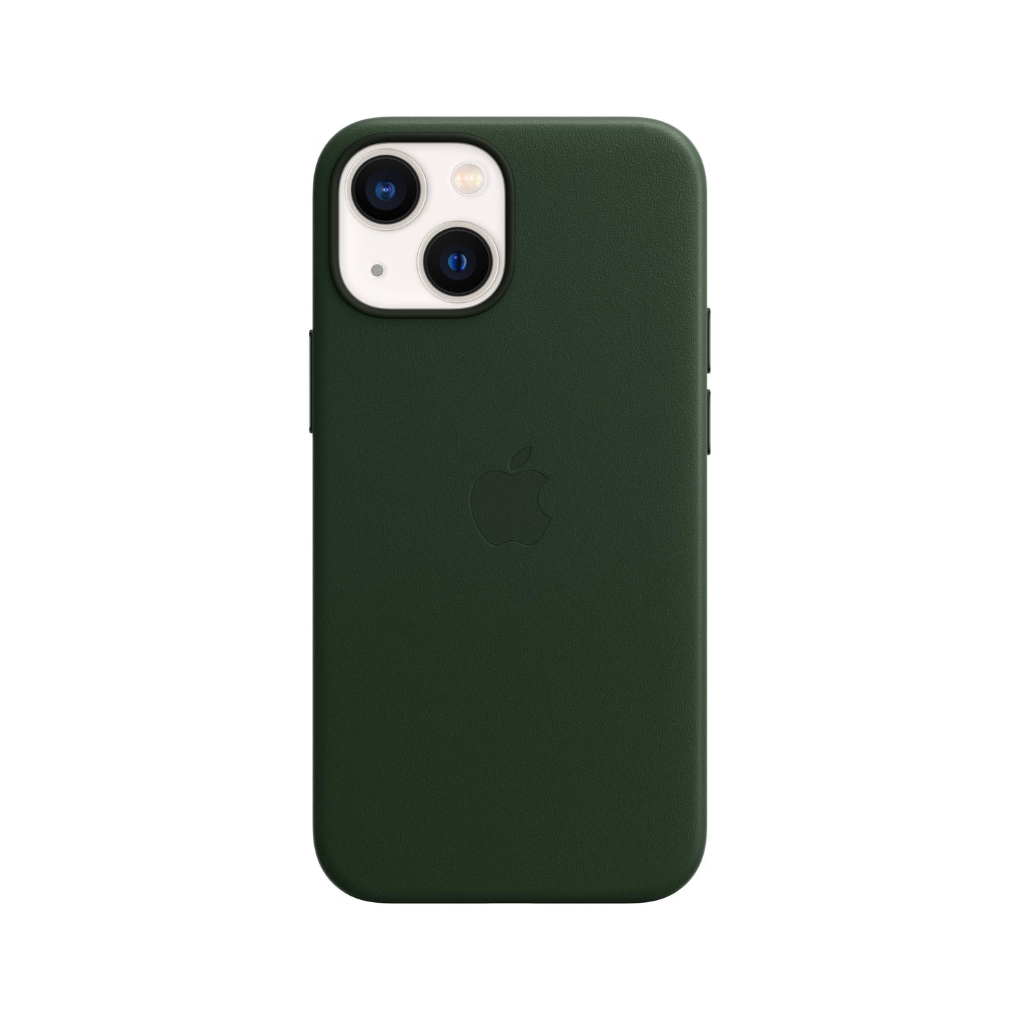 حافظة iPhone 13 mini الجلدية بتقنية MagSafe‏ - سيكويا الأخضر
