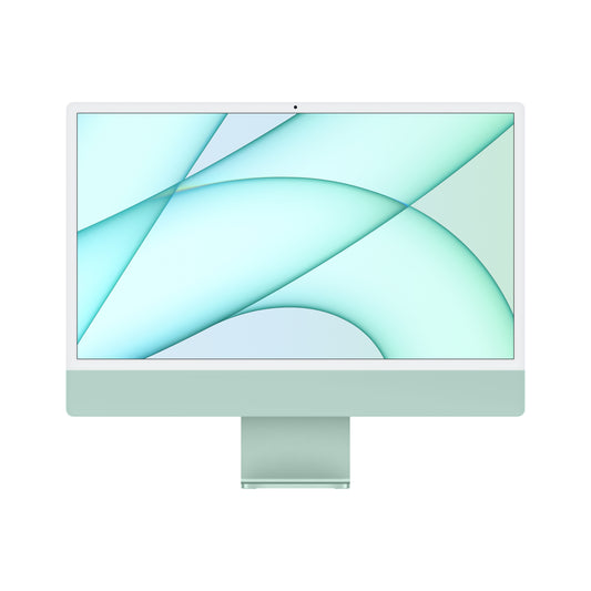 24-inch iMac with Retina 4.5K display: Apple M1 chip with 8_core CPU and 8_core GPU, 512GB - Green