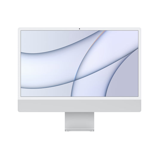 24-inch iMac with Retina 4.5K display: Apple M1 chip with 8_core CPU and 8_core GPU, 512GB - Silver