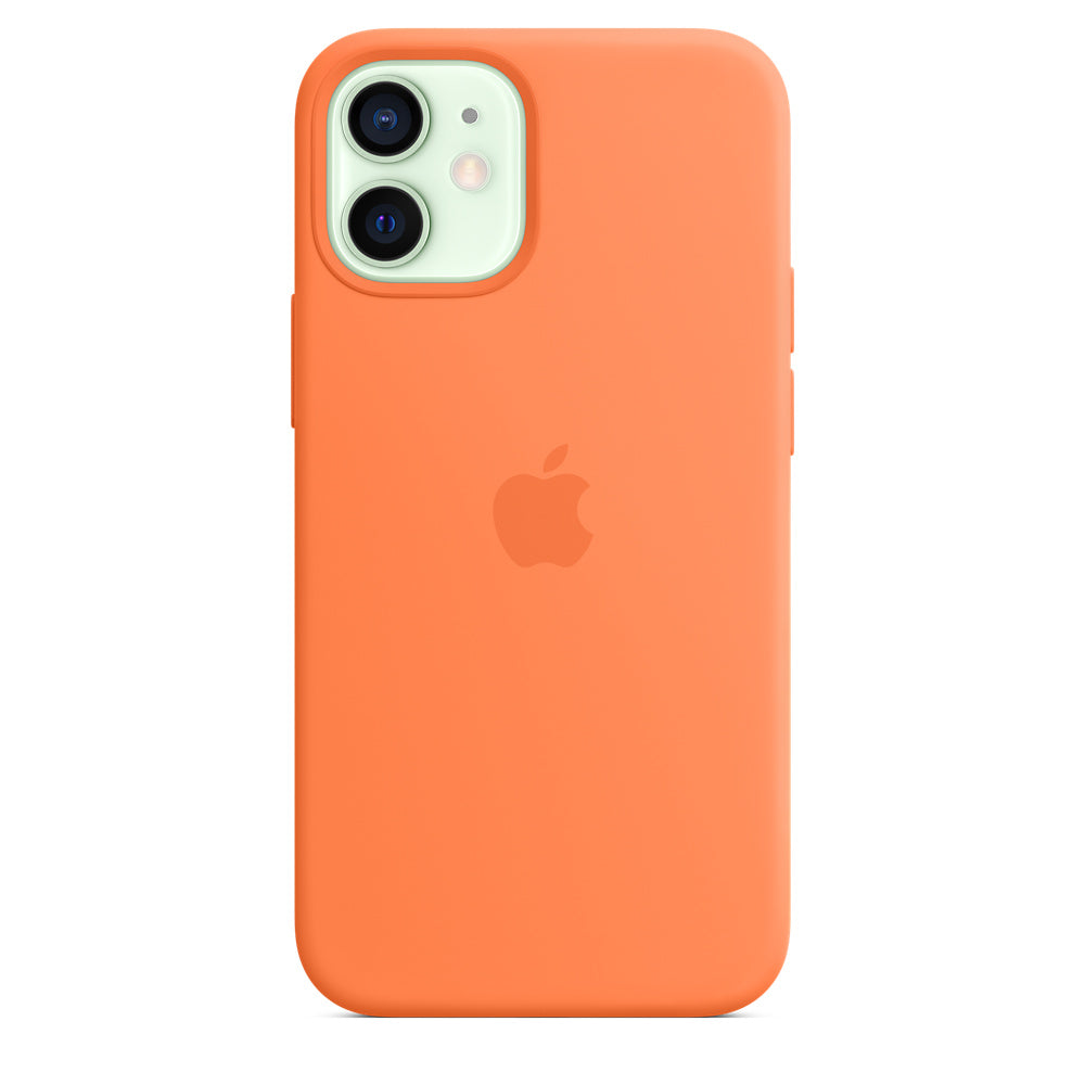 iPhone 12 mini Silicone Case with MagSafe - Kumquat