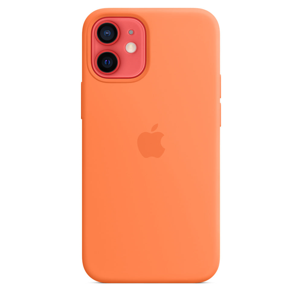 iPhone 12 mini Silicone Case with MagSafe - Kumquat